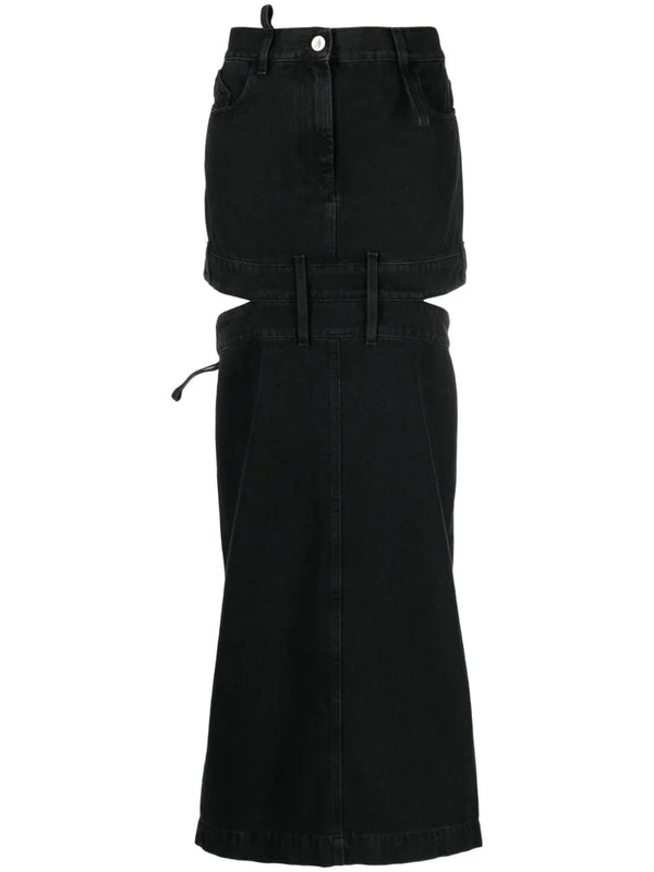 The Attico The Attico Denim skirt