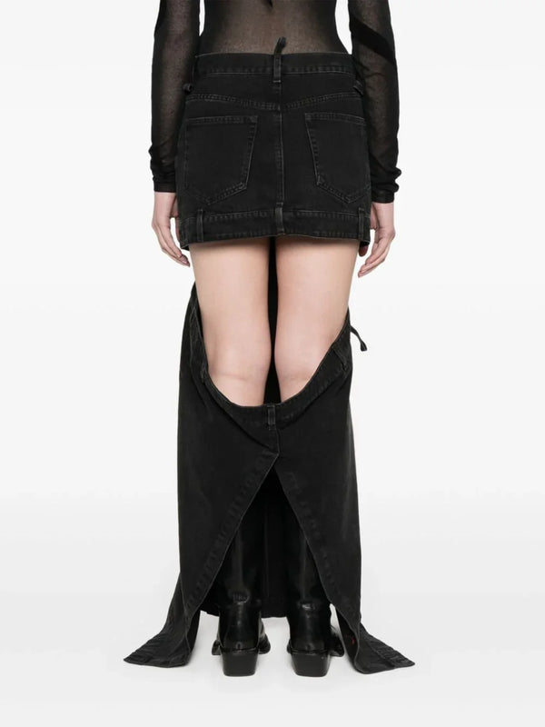 The Attico The Attico Denim skirt