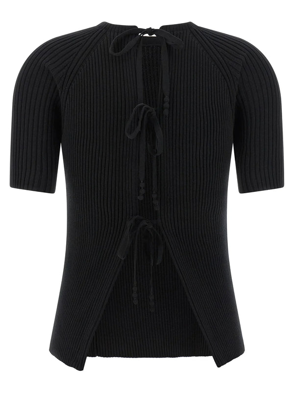 Tory Burch Tory Burch Back Closure Sweater