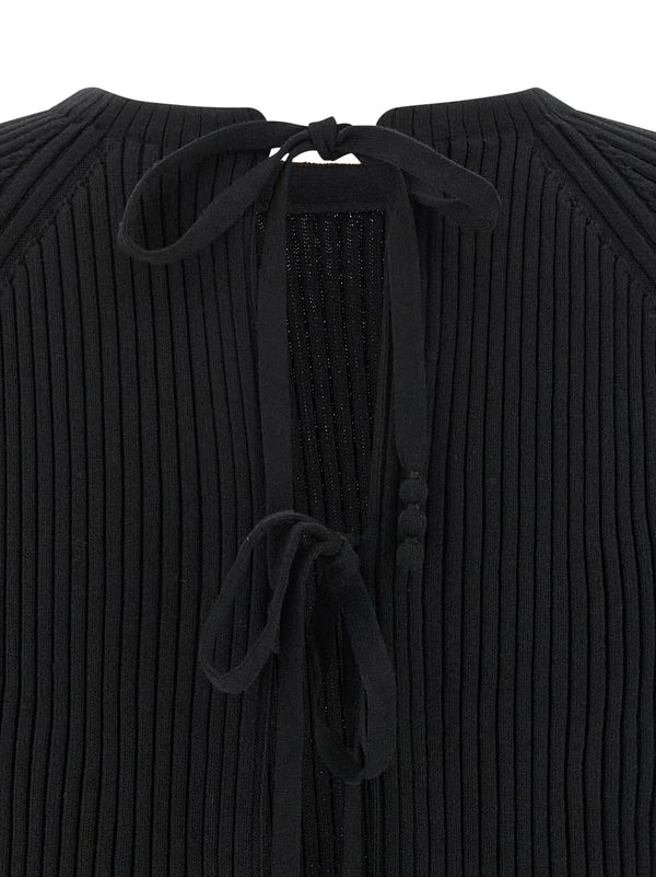 Tory Burch Tory Burch Back Closure Sweater