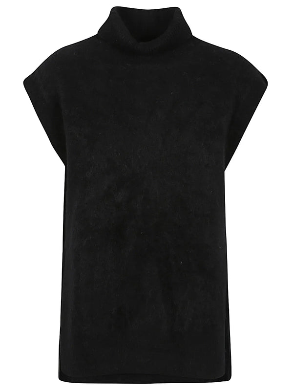 Ct Plage Ct Plage Cashmere high-neck vest