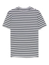 EA7 Ea7 V-neck Striped polo shirt