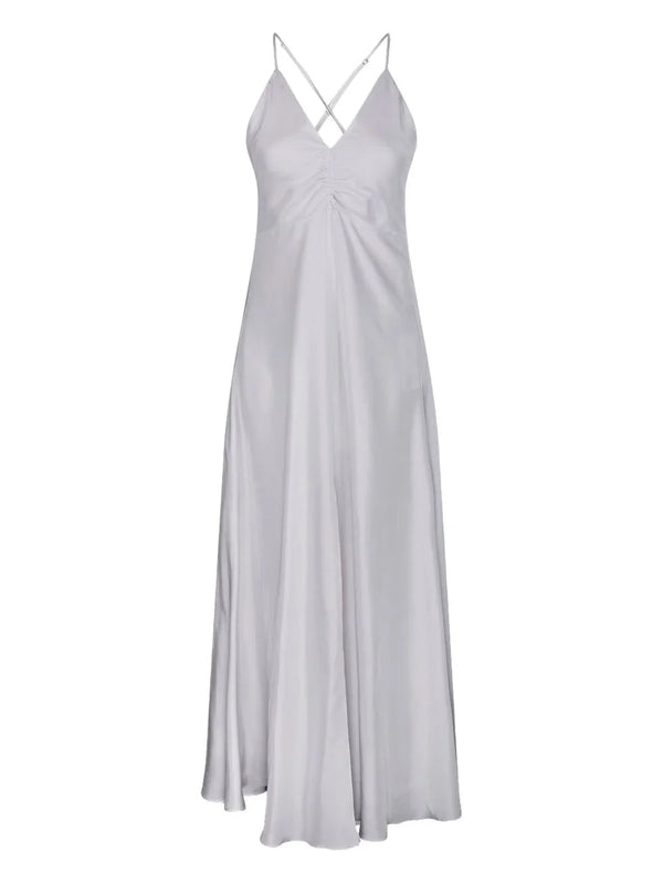 Forte Forte Forte Forte A-line silhouette Long silk slip dress