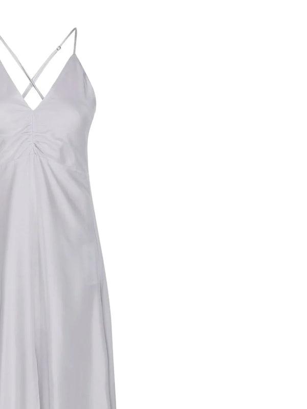 Forte Forte Forte Forte A-line silhouette Long silk slip dress