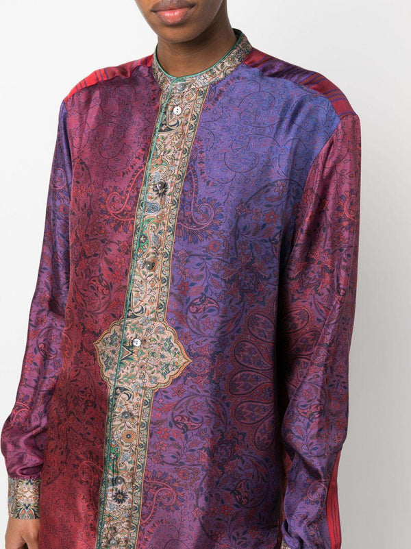Pierre Louis Mascia Pierre Louis Mascia Printed silk shirt