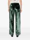 F.R.S . F.R.S . Velvet high-waisted trousers