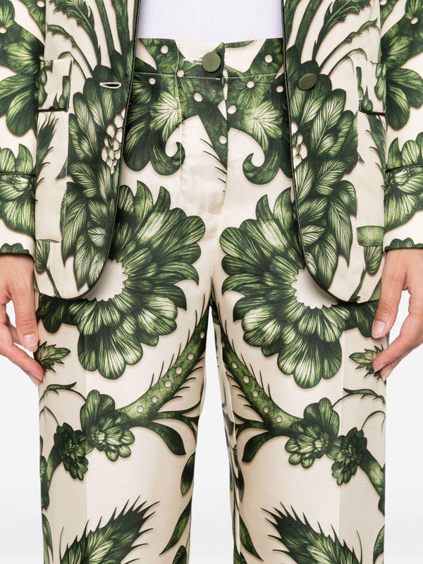 F.R.S . F.R.S . Printed silk trousers