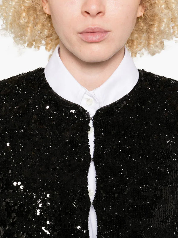 Iro Iro V-neck Sequined jacket