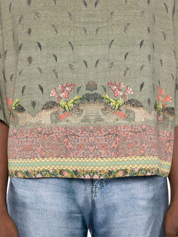 Pierre Louis Mascia Pierre Louis Mascia Printed silk blouse