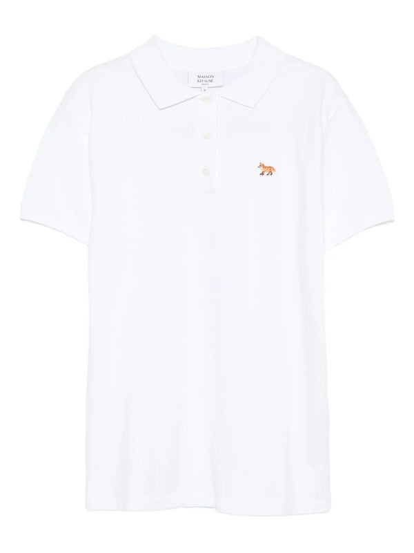Maison Kitsuné Maison Kitsuné Baby Fox-motif Polo Top