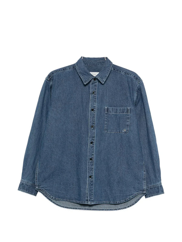 Dunst Dunst Denim cotton shirt