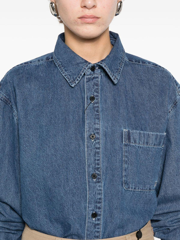Dunst Dunst Denim cotton shirt