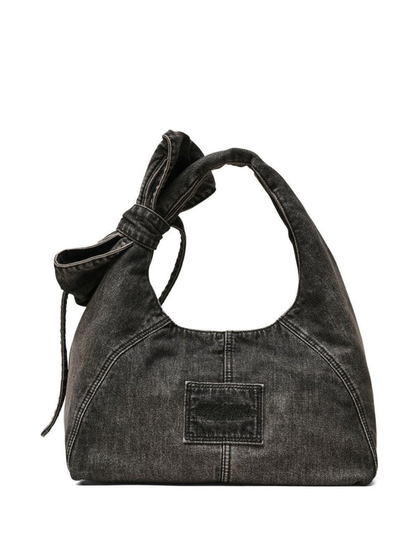 Marc Jacobs Marc Jacobs The Bow Denim Mini Sack Bag
