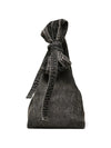 Marc Jacobs Marc Jacobs The Bow Denim Mini Sack Bag