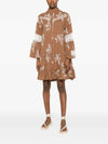 BYE Bye Printed cotton dress