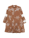 BYE Bye Printed cotton dress