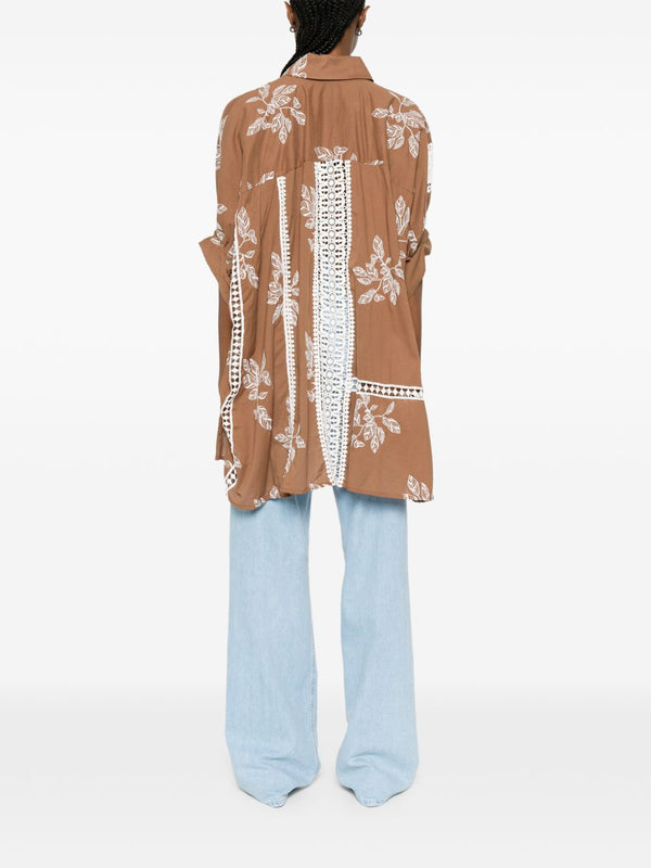 BYE Bye Printed cotton shirt