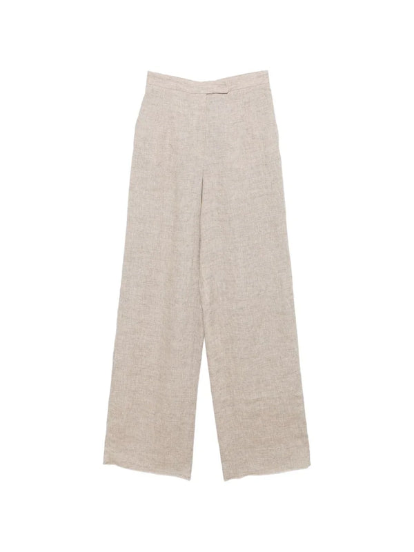 Emporio Armani Emporio Armani Linen trousers