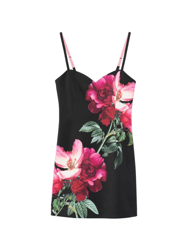 Alice + Olivia Alice + Olivia Printed mini dress