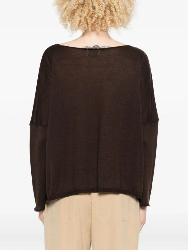Beyou Beyou Cashmere and cotton blend sweater