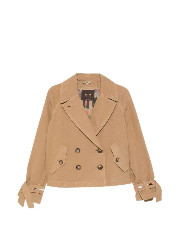 Bazar Deluxe Bazar Deluxe Short double-breasted jacket