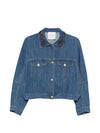 Ermanno Firenze Ermanno Firenze Embroidered denim jacket