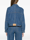 Ermanno Firenze Ermanno Firenze Embroidered denim jacket