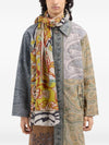 Pierre Louis Mascia Pierre Louis Mascia Printed silk and cotton scarf