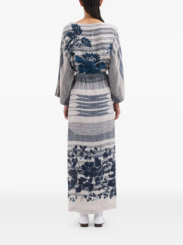 Pierre Louis Mascia Pierre Louis Mascia Printed silk dress