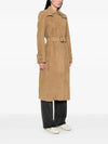Golden Goose Golden Goose Suede leather trench coat