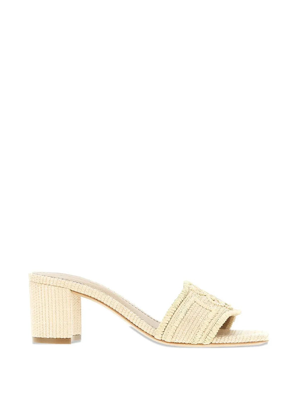 EMPORIO ARMANI EXCLUSIVE Emporio Armani Exclusive Rafia mules