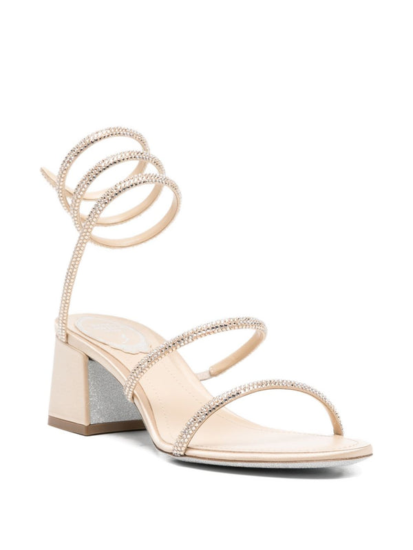 René Caovilla René Caovilla RenÃ© Caovilla Cleo satin sandals