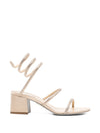René Caovilla René Caovilla RenÃ© Caovilla Cleo satin sandals