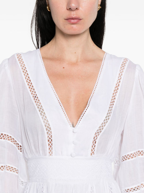 Ermanno Firenze Ermanno Firenze Cotton short dress