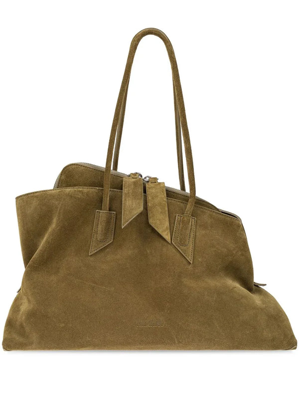 The Attico The Attico La Passeggiata leather shoulder bag