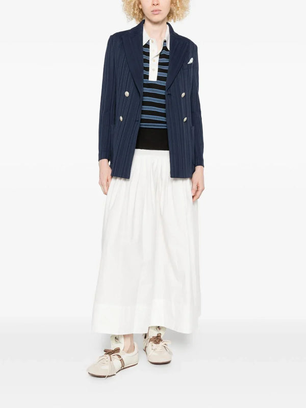 Circolo 1901 Circolo 1901 Cotton double-breasted jacket