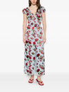 Alice + Olivia Alice + Olivia Tara printed long dress