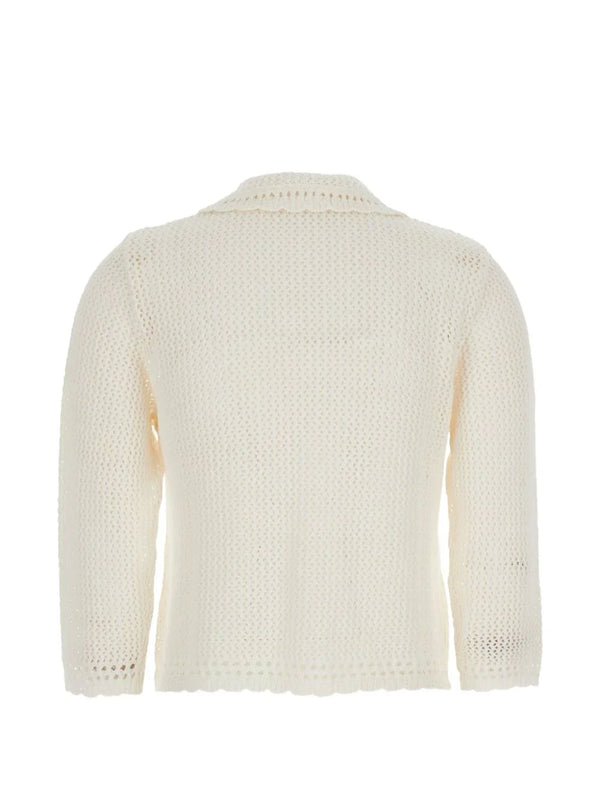 Dunst Dunst Linen and cotton blend cardigan