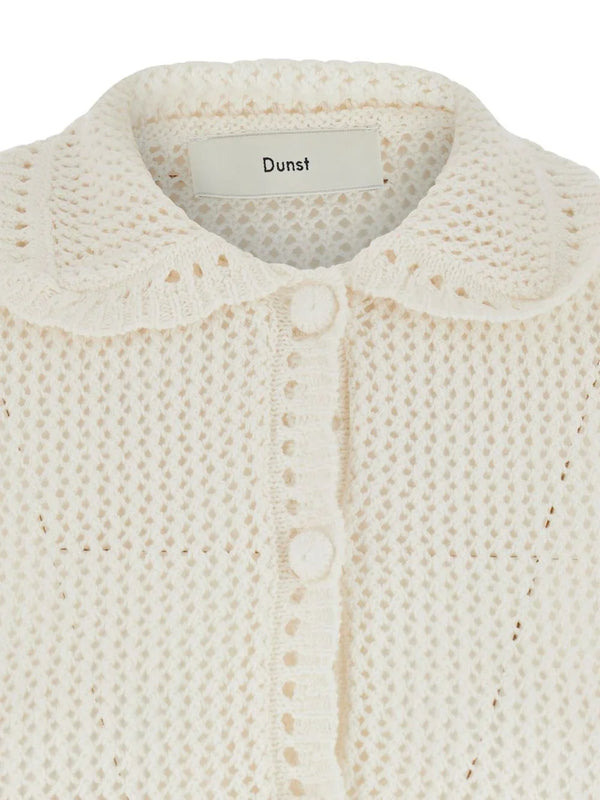 Dunst Dunst Linen and cotton blend cardigan