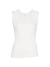 Closed Closed Linen Cotton V-Necked Sweater