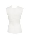 Closed Closed Linen Cotton V-Necked Sweater