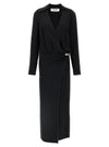 The Attico Wrap Dress