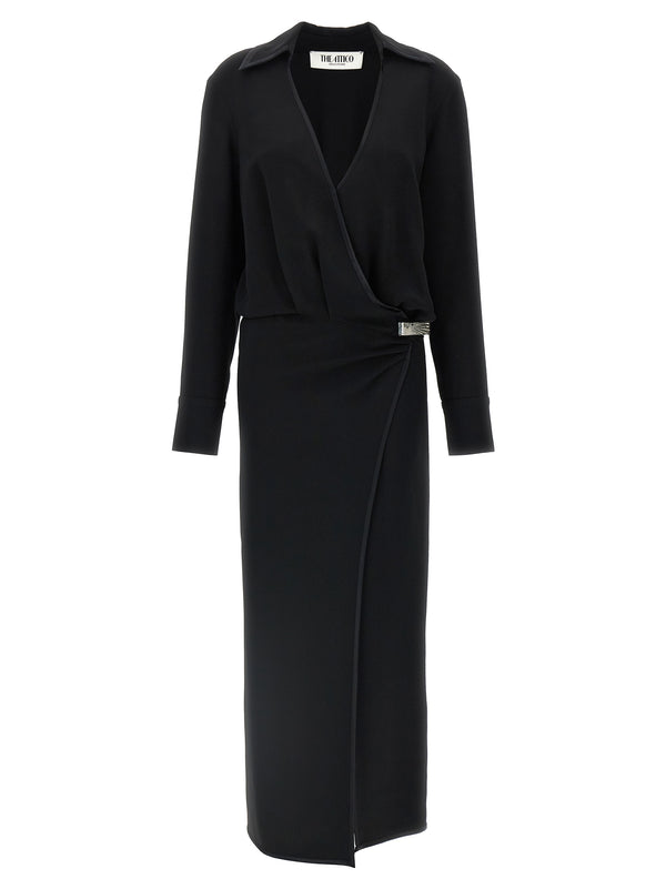The Attico Wrap Dress
