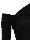 Courreges Courreges Twist Crepe Mini Dress - Bellezzawow