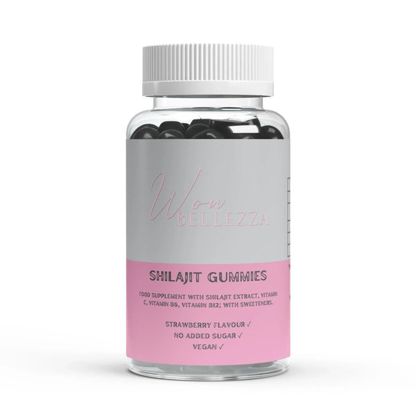 Shilajit Gummies + Vitamin C,B6, B12 - 60 pcs. Energy & Vitality Supplement