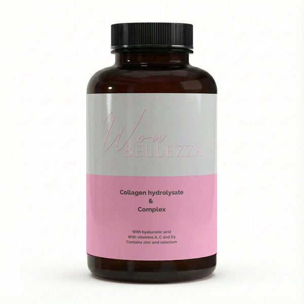 Premium Collagen Hydrolysate PLUS (3000-5000 DA) - 180 Capsules Collagen Supplement Capsules
