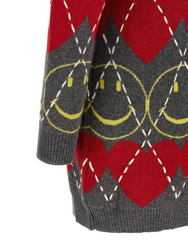 Moschino Moschino Smiley® Wool Dress