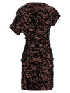 Ganni Ganni Brown Sequins Mini Dress
