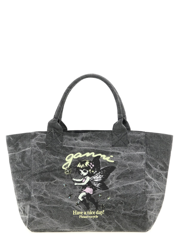 Ganni Ganni Medium Fairy Shopping Bag