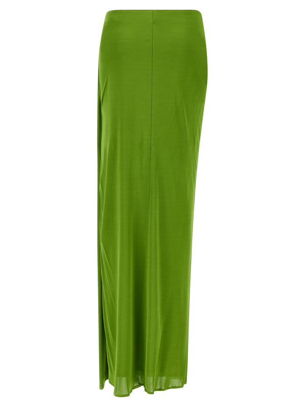 Elisabetta Franchi Elisabetta Franchi Shiny Viscose Skirt